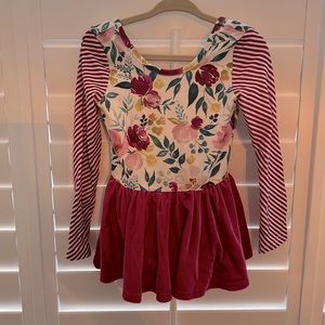 Cheeky Plum Dance Dress 3T**worn once**smoke free home**